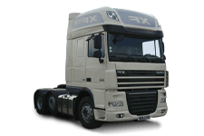 Car Hire Yateley - 44 Tonne Sleeper Truck - Truck hire Yateley